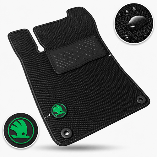 Tapetes impermeables para Skoda